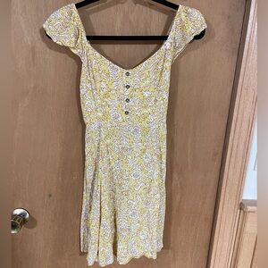 BILLABONG-Cute little yellow beach dress